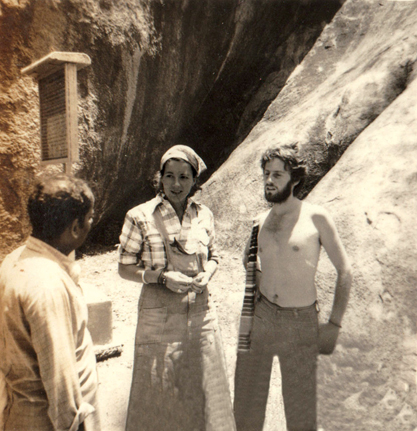 Levi Henriques De Castro & Rachel Halevi Cohen Tiger Cave Mahabalipuram-1a