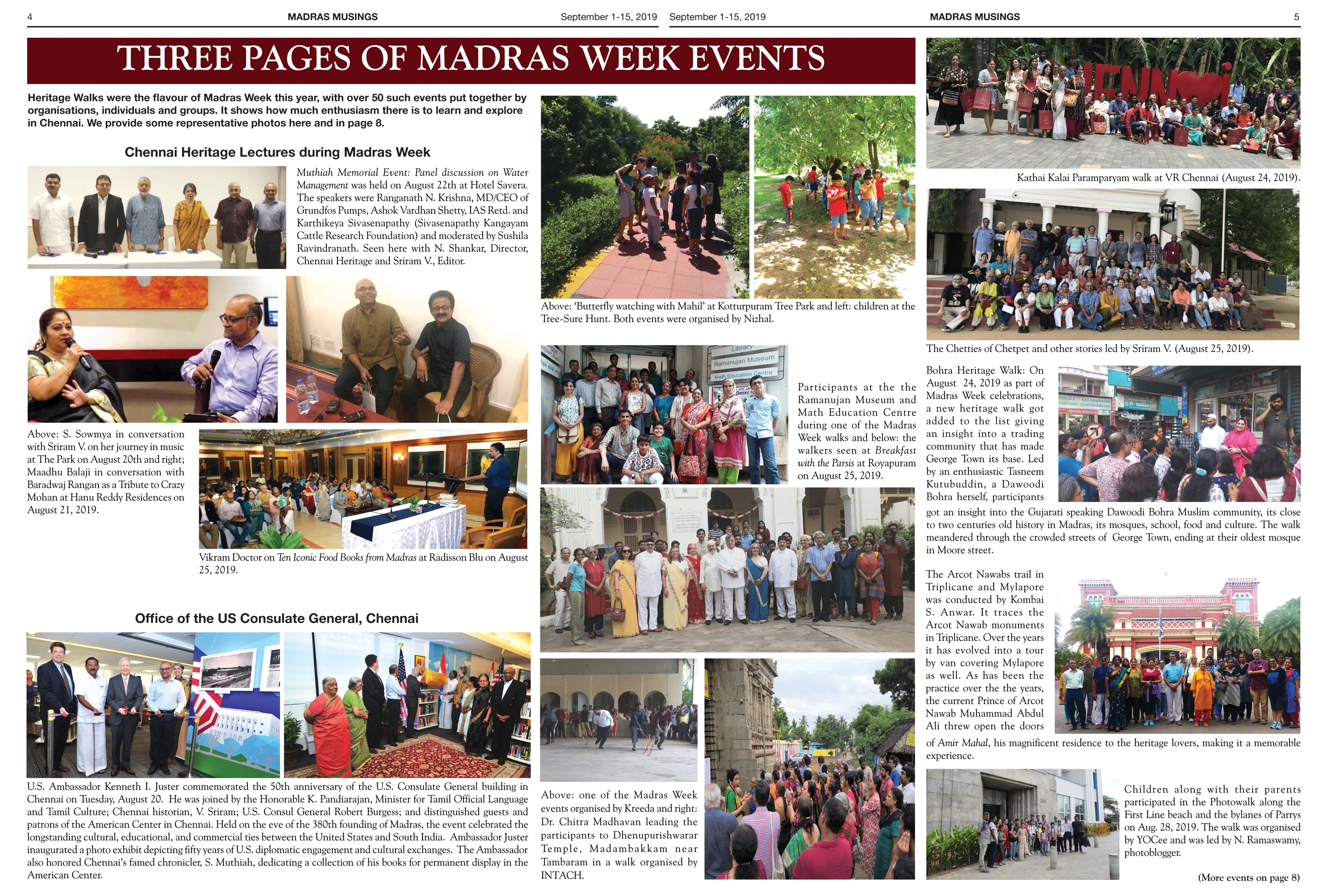 Madras Week Walks 1