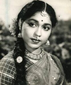 Sowcar Janaki in her younger days.